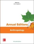 Cover: Annual Editions: Anthropology, 39/e - McGraw-Hill Education