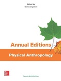 Cover: Annual Editions: Physical Anthropology, 26/E - McGraw Hill Higher Education