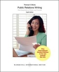 Cover: Public Relations Writing: The Essentials of Style and Format (Int'l Ed) - McGraw Hill Higher Education
