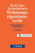Cover: Beck'sches Formularbuch Wohnungseigentumsrecht - C.H.BECK
