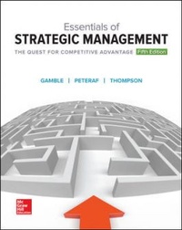 Enlarge image Cover: Essentials of Strategic Management: The Quest for Competitive Advantage - McGraw-Hill Education