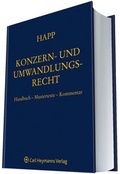 Abbildung von: Konzern- und Umwandlungsrecht - Carl Heymanns Verlag