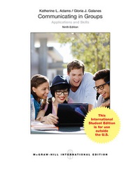 Enlarge image Cover: Communicating in Groups: Applications and Skills (Int'l Ed) - McGraw-Hill Education