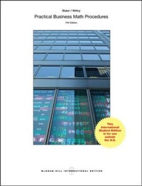 Enlarge image Cover: Practical Business Math Procedures with Handbook, Student DVD, and WSJ insert - McGraw-Hill Education