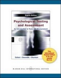 Enlarge image Cover: Psychological Testing and Assessment - McGraw-Hill Professional