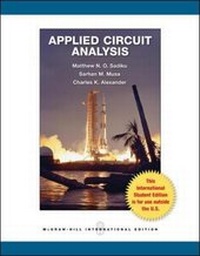 Enlarge image Cover: Applied Circuit Analysis - McGraw-Hill Professional