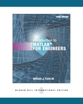 Cover: Introduction to MATLAB for Engineers - McGraw-Hill Education