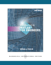 Enlarge image Cover: Introduction to MATLAB for Engineers - McGraw-Hill Education