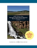 Cover: Managing Organizational Behavior: What Great Managers Know and Do (Int'l Ed) - McGraw Hill Higher Education