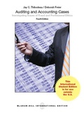 Cover: Auditing and Accounting Cases: Investigating Issues of Fraud and Professional Ethics (Int'l Ed) - McGraw-Hill Education