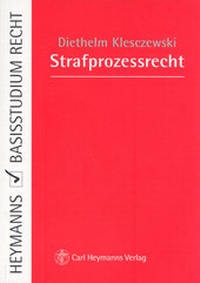 Enlarge image Cover: Strafprozessrecht - Carl Heymanns Verlag