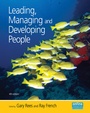Cover: Leading, Managing and Developing People - Chartered Institute of Personnel & Development