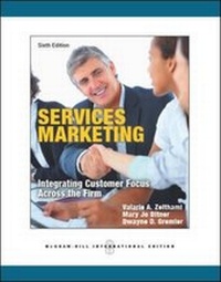 Enlarge image Cover: Services Marketing - McGraw Hill Higher Education