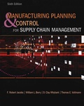Cover: Manufacturing Planning and Control for Supply Chain Management - McGraw Hill Higher Education