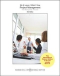 Cover: Project Management: The Managerial Process (Int'l Ed) - McGraw-Hill Education