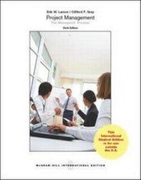 Enlarge image Cover: Project Management: The Managerial Process (Int'l Ed) - McGraw-Hill Education