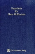 Cover: Festschrift f&uuml;r Hans Wolfsteiner - Carl Heymanns Verlag