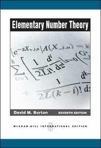 Enlarge image Cover: Elementary Number Theory (Int'l Ed) - McGraw Hill Higher Education