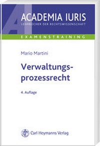 Abbildung von: Verwaltungsprozessrecht - Carl Heymanns Verlag