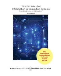 Enlarge image Cover: Introduction to Computing Systems: From Bits and Gates to C and Beyond (Int'l Ed) - McGraw Hill Higher Education