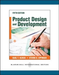 Enlarge image Cover: Product Design and Development (Int'l Ed) - McGraw Hill Higher Education