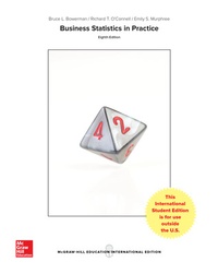 Enlarge image Cover: Business Statistics in Practice: Using Data, Modeling, and Analytics - McGraw-Hill Education