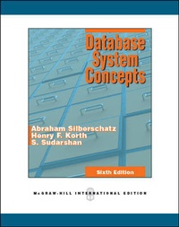 Enlarge image Cover: Database System Concepts (Int'l Ed) - McGraw Hill Higher Education