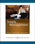 Cover: Supply Management (Int'l Ed) - McGraw Hill Higher Education
