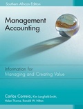 Cover: Management Accounting: South African Edition - McGraw Hill Higher Education