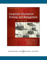 Enlarge image Cover: Corporate Information Strategy and Management: Text and Cases (Int'l Ed) - McGraw Hill Higher Education