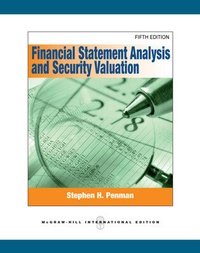 Enlarge image Cover: Financial Statement Analysis and Security Valuation - McGraw Hill Higher Education