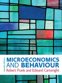 Enlarge image Cover: Microeconomics and Behaviour - McGraw-Hill Inc.,US