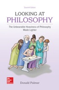 Cover: Looking At Philosophy: The Unbearable Heaviness of Philosophy Made Lighter - McGraw-Hill Inc.,US