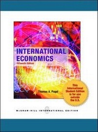 Enlarge image Cover: International Economics (Int'l Ed) - McGraw-Hill Professional