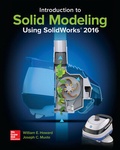 Cover: Introduction to Solid Modeling Using SolidWorks 2016 - McGraw-Hill Education