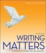 Cover: Writing Matters: A Handbook for Writing and Research (Comprehensive Edition with Exercises) - McGraw-Hill Professional