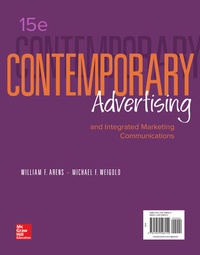Enlarge image Cover: Loose Leaf Contemporary Advertising - McGraw-Hill Education