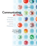 Cover: Communicating at Work: Strategies for Success in Business and the Professions - McGraw Hill Higher Education