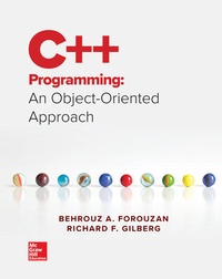 Enlarge image Cover: C++ Programming: An Object-Oriented Approach - McGraw Hill Higher Education
