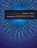 Cover: Introduction to Information Systems - Loose Leaf - McGraw Hill Higher Education