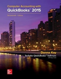 Abbildung von: Computer Accounting with Quickbooks 2015 - McGraw Hill Higher Education