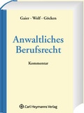 Cover: Anwaltliches Berufsrecht - Carl Heymanns Verlag