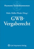 Cover: GWB-Vergaberecht - Carl Heymanns Verlag