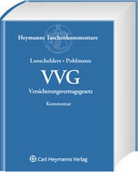 Abbildung von: VVG : Versicherungsvertragsgesetz - Carl Heymanns Verlag