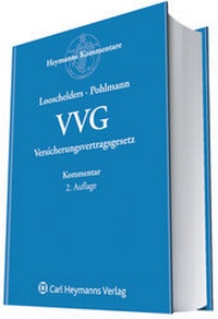 Abbildung von: VVG - Carl Heymanns Verlag