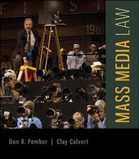Enlarge image Cover: Mass Media Law - McGraw-Hill Professional