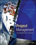 Cover: Project Management: The Managerial Process with MS Project - McGraw Hill Higher Education
