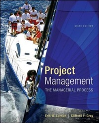 Enlarge image Cover: Project Management: The Managerial Process with MS Project - McGraw Hill Higher Education