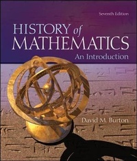 Abbildung von: The History of Mathematics: An Introduction - McGraw Hill Higher Education
