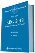Cover: Erneuerbare-Energien-Gesetz 2012 - Carl Heymanns Verlag